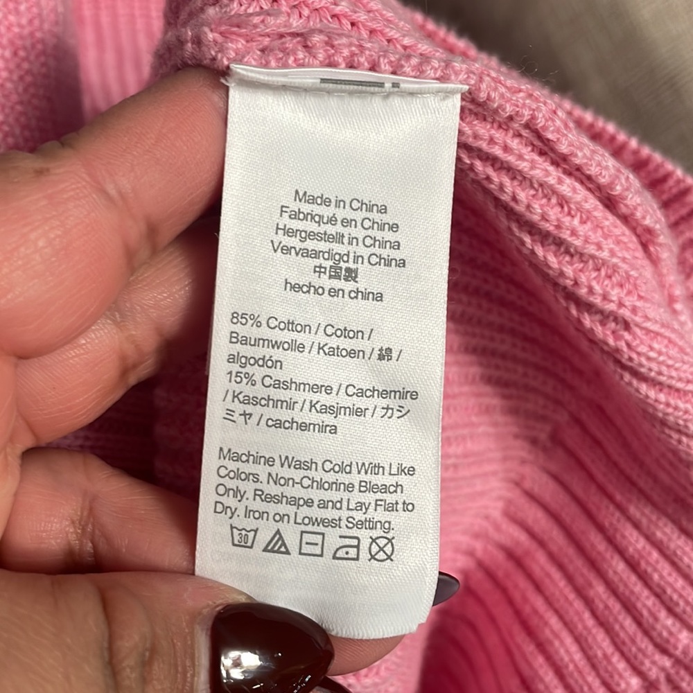 J crew Ribbed cotton-cashmere relaxed turtleneck sweater - Picture 6 of 9